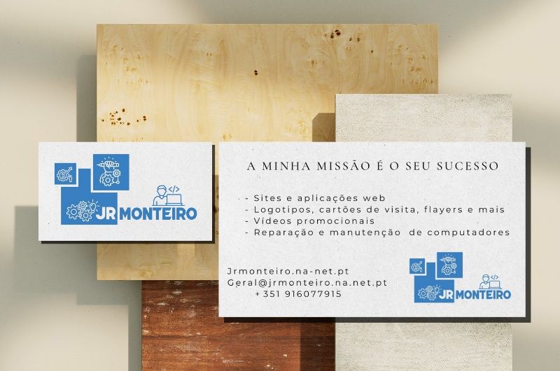 Web Sites, lojas online, aplicações web , cartões de visita e outros