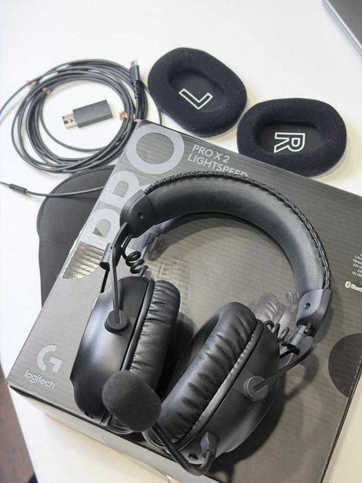 Навушники Logitech G Pro X 2 Lightspeed Wireless Black