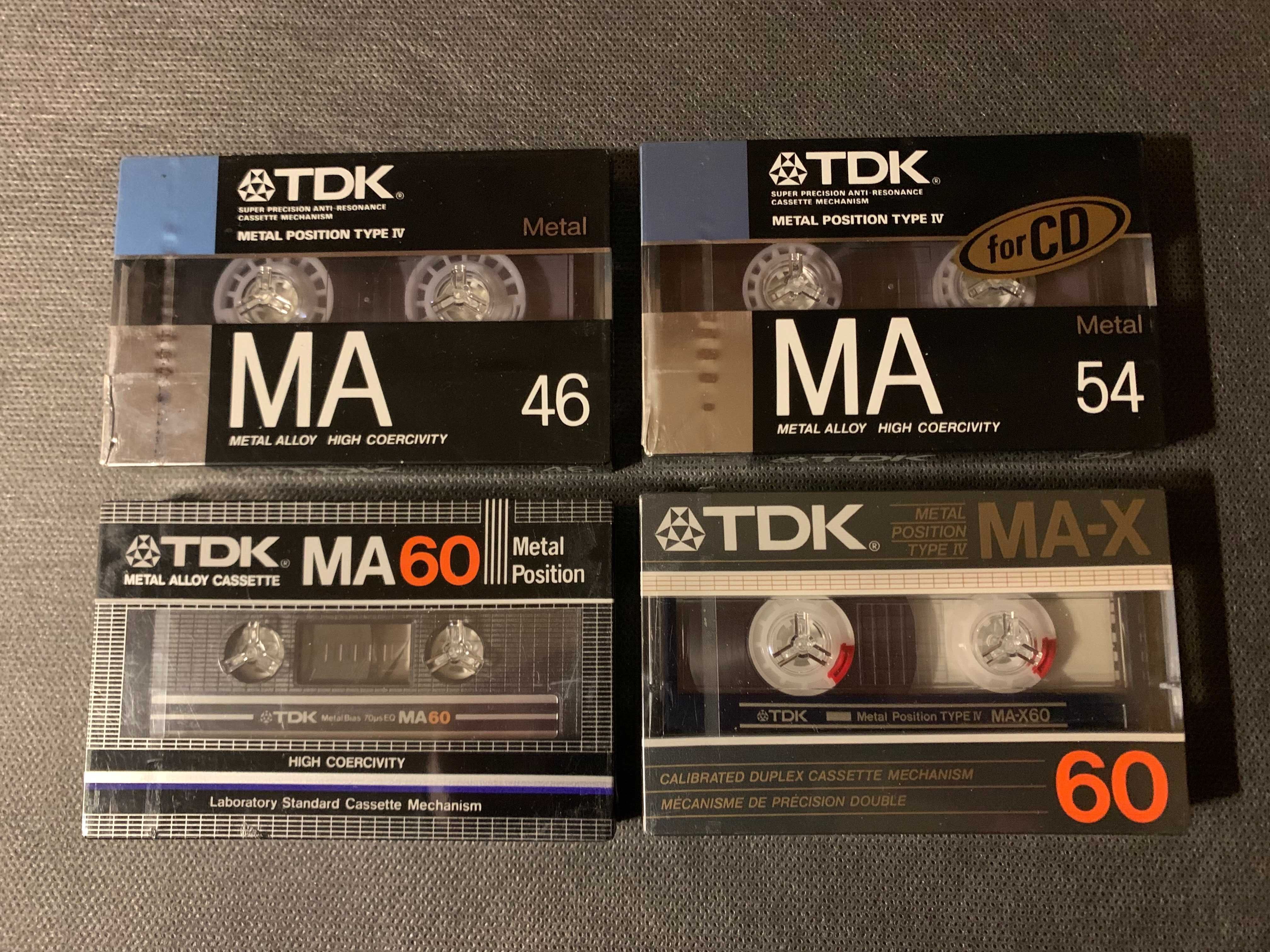 Аудиокассеты TDK SONY Maxell и др