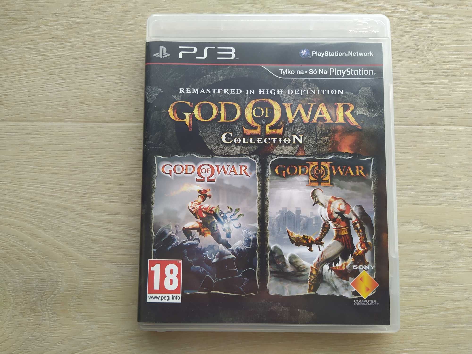 God of War Collection [PS3] - IDEALNA - Mega Unikat (POLSKIE WYDANIE)