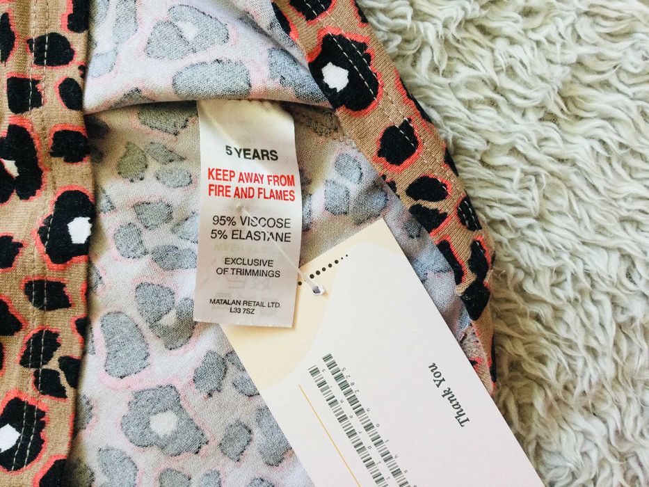 5 рок. 110-116 зріст Next.  літня майка - туніка. бавовна і віскоза.