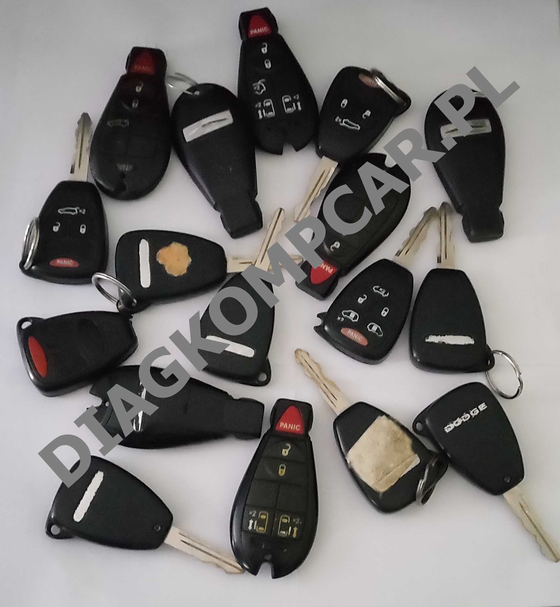 Chrysler kluczyki keyless z pilotem