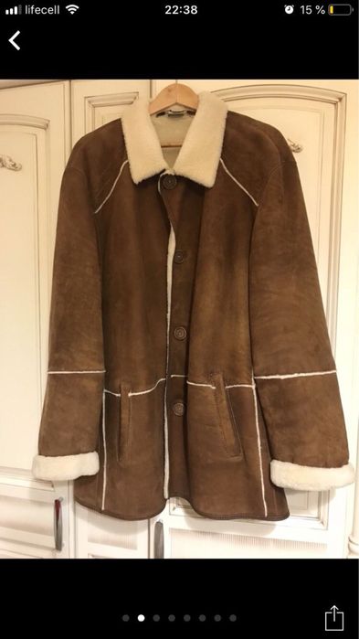 Мужская дубленка