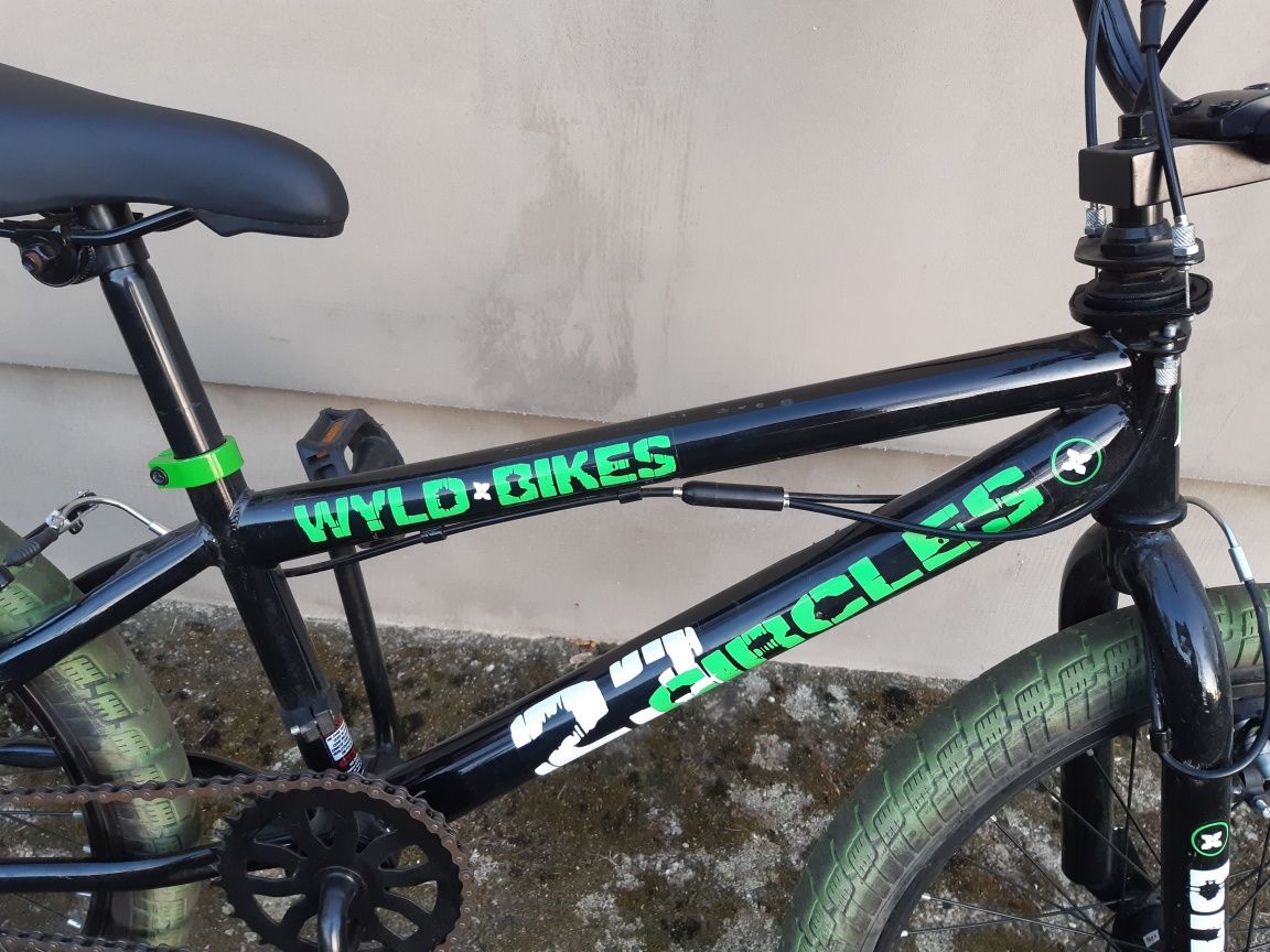 Rower BMX 20 Pegi Rotor 360 grube opony tricki uni