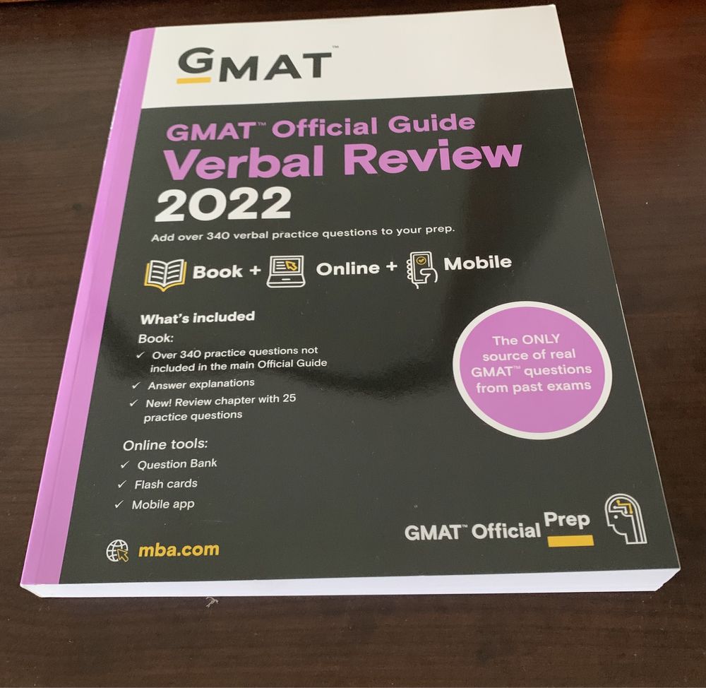 GMAT 2022 Official Guide