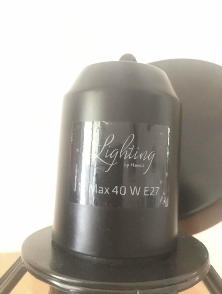 Nowoczesna lampa wisząca metalowa loft / vintage