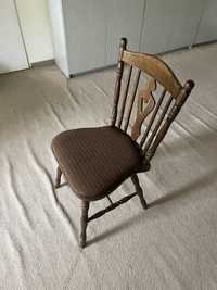 Krzesła drewniane komplet 11 sztuk