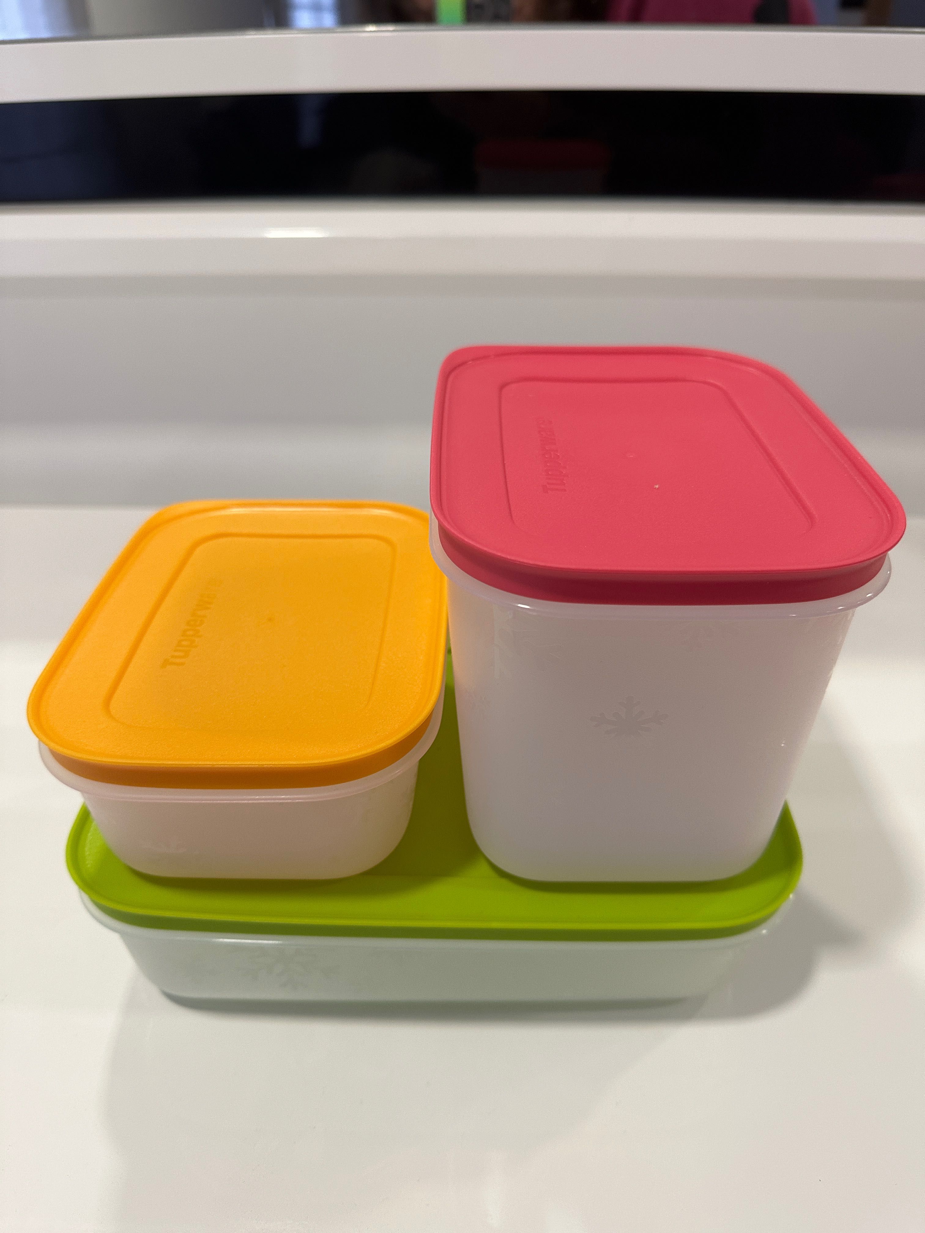 3 Caixas de Congelação Tupperware