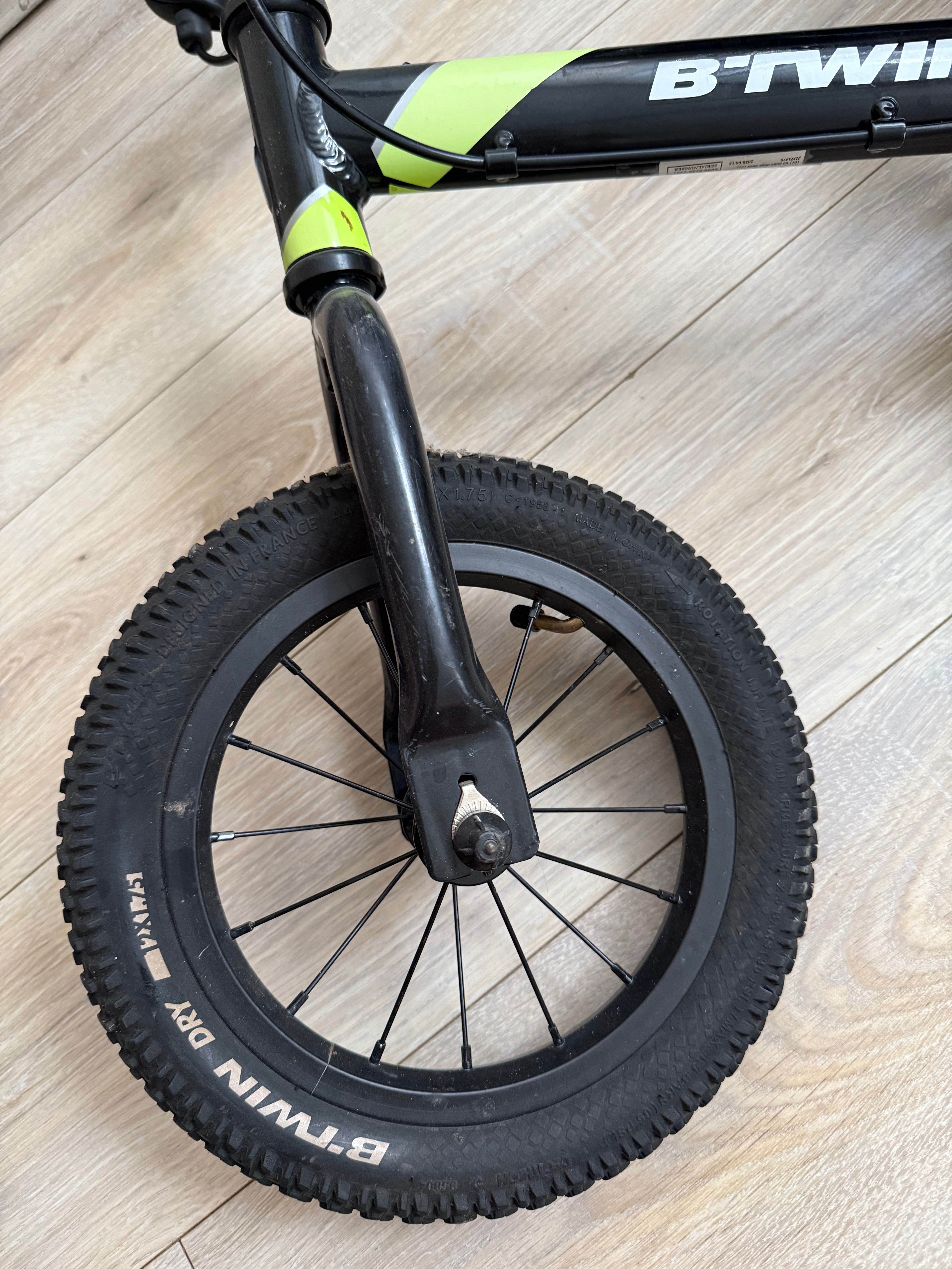 Rowerek biegowy Btwin 12 cali