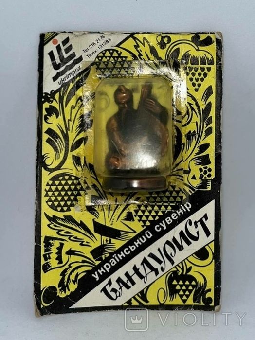 Фигурка СССР "Український бандурист"
