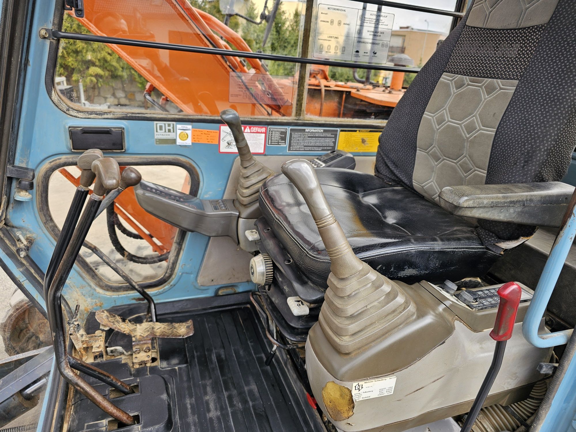 Koparka Hitachi ex60, 5 łyżek!