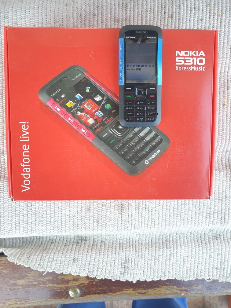 Nokia C3-00, 5310, X2-00, E51, 2630 e 1661 em caixa