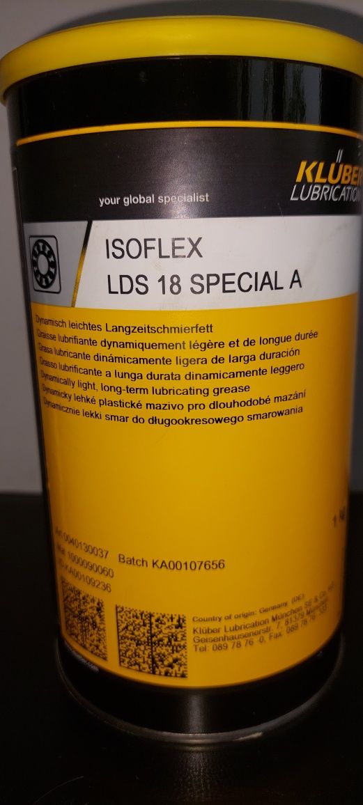 Smar            Isoflex  LDS 18 Special A