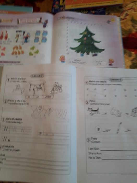 Зошити з англ.мови. Workbooks. 2-4 клас
