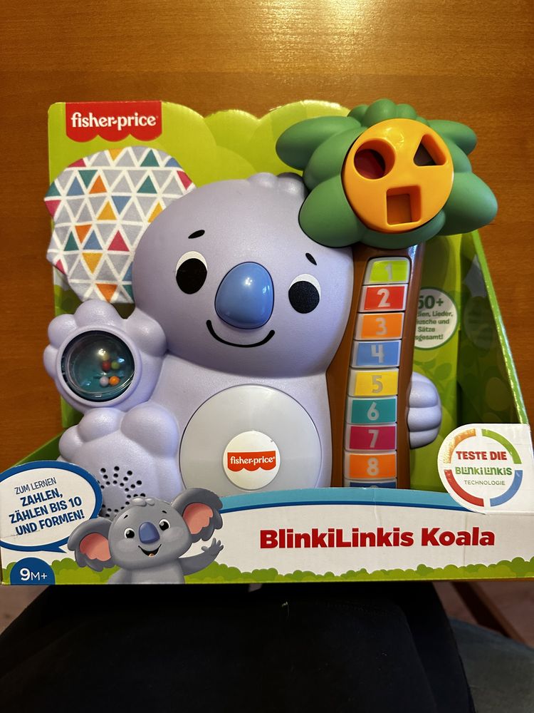 Fisher-Price Interaktywny Koala, zabawka w języku NIEMIECKI