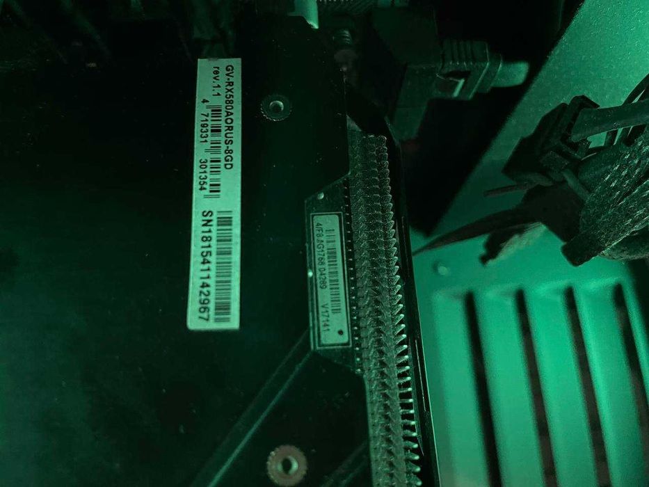 Відеокарта Radeon RX 580 Gigabyte Aorus 8gb