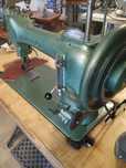 Máquina de costura adler coser extra grosso cabedal lonas  sintos e ou