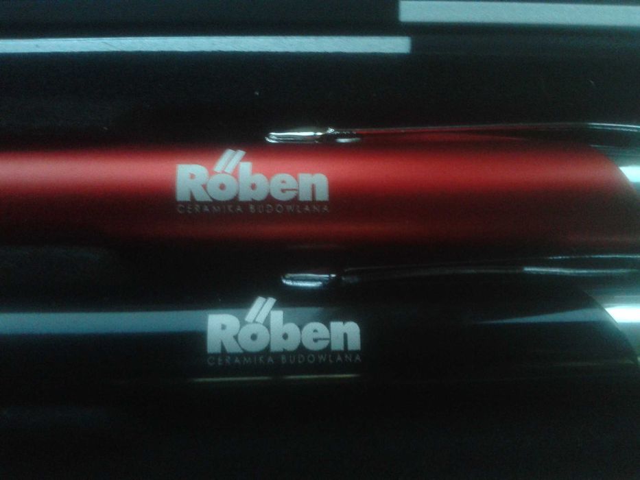 Piękny komplet długopis i ołówek w etui firmy Roben gadżet reklamowy