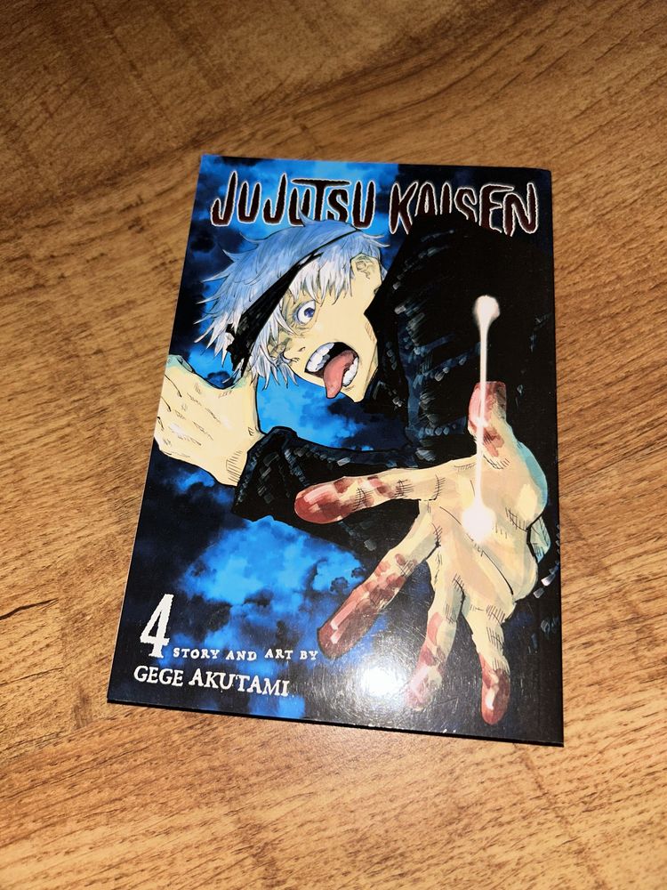 manga Jujutsu Kaisen vol 4