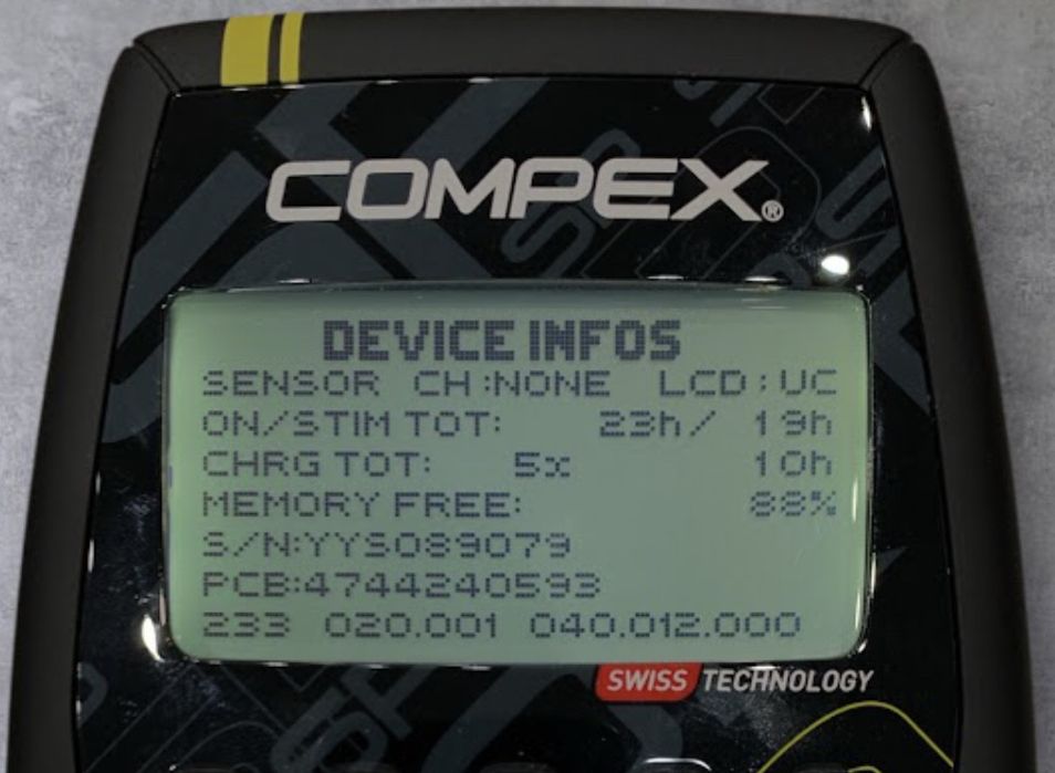 Електростимулятор Compex SP 4.0