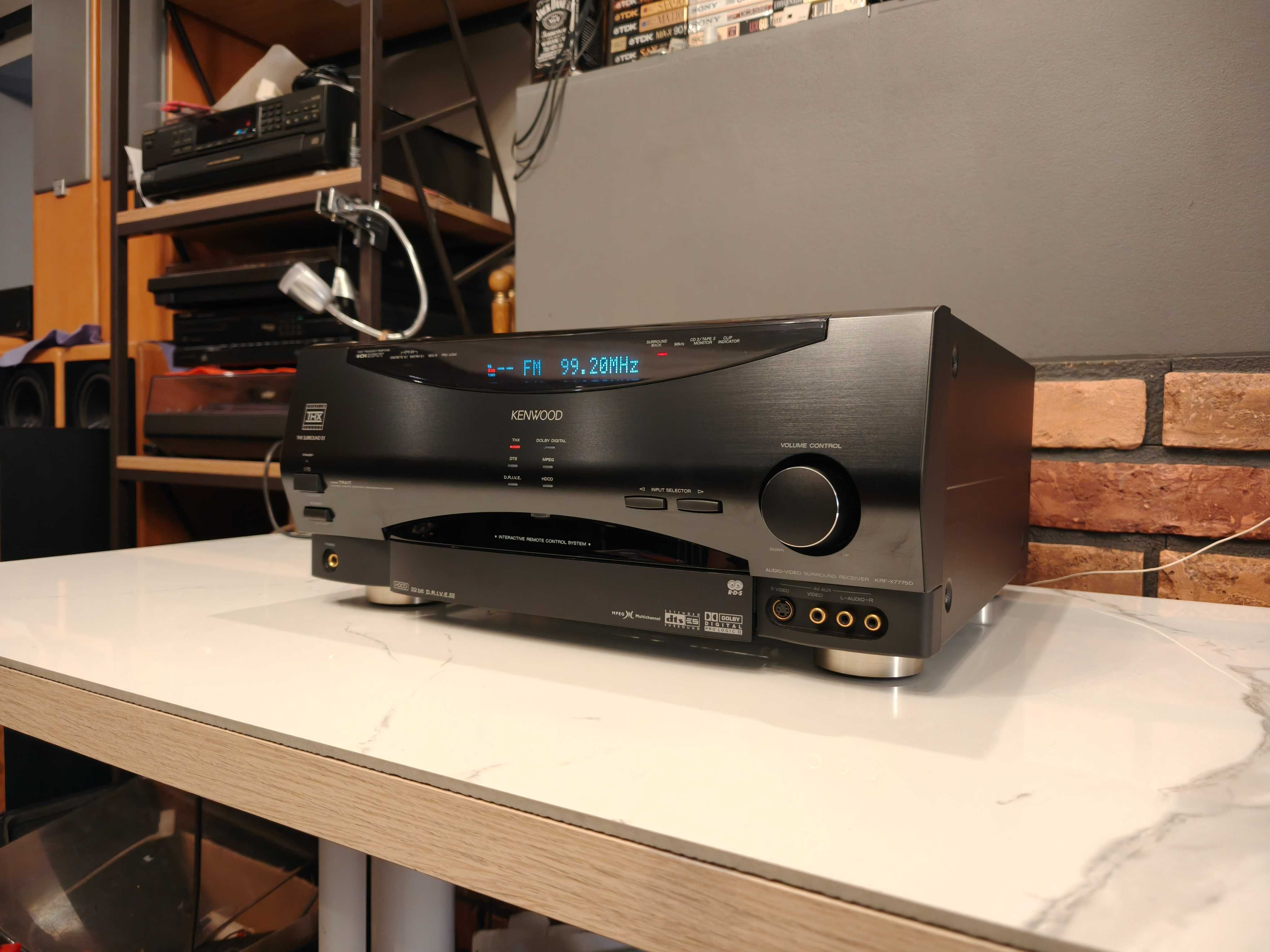 KENWOOD KRF-X7775D ! Amplituner ! KOLOS ! Wysoki model