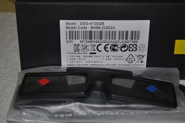 3D очки Samsung UE40ES8007
