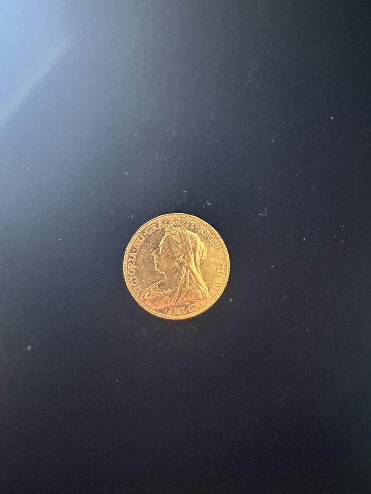 Libra ouro victoria 1899