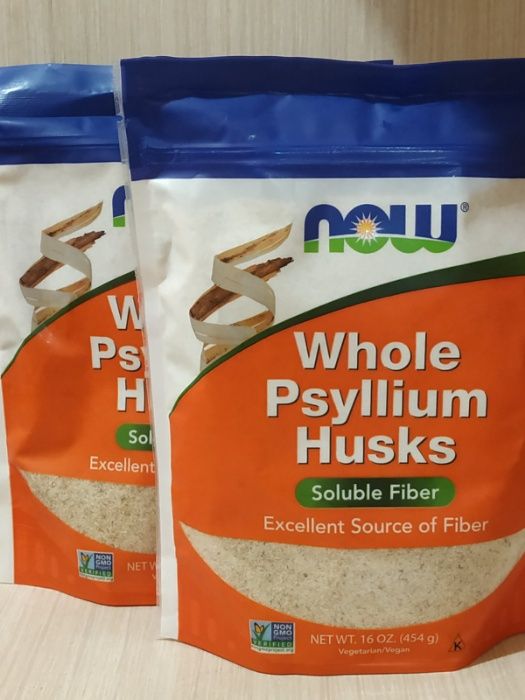 Now Foods, Whole Psyllium Husks клетчатка из подорожника псилиум