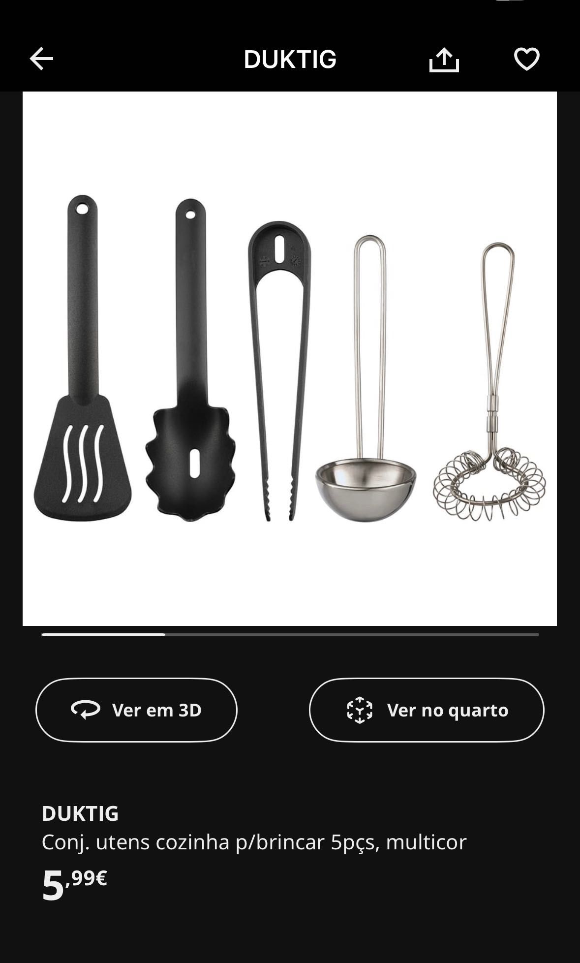Acessórios cozinha criança