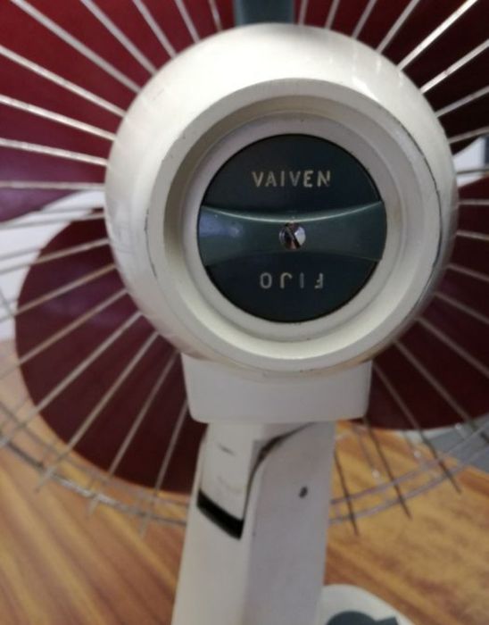 Ventoinha S & P vintage a funcionar.