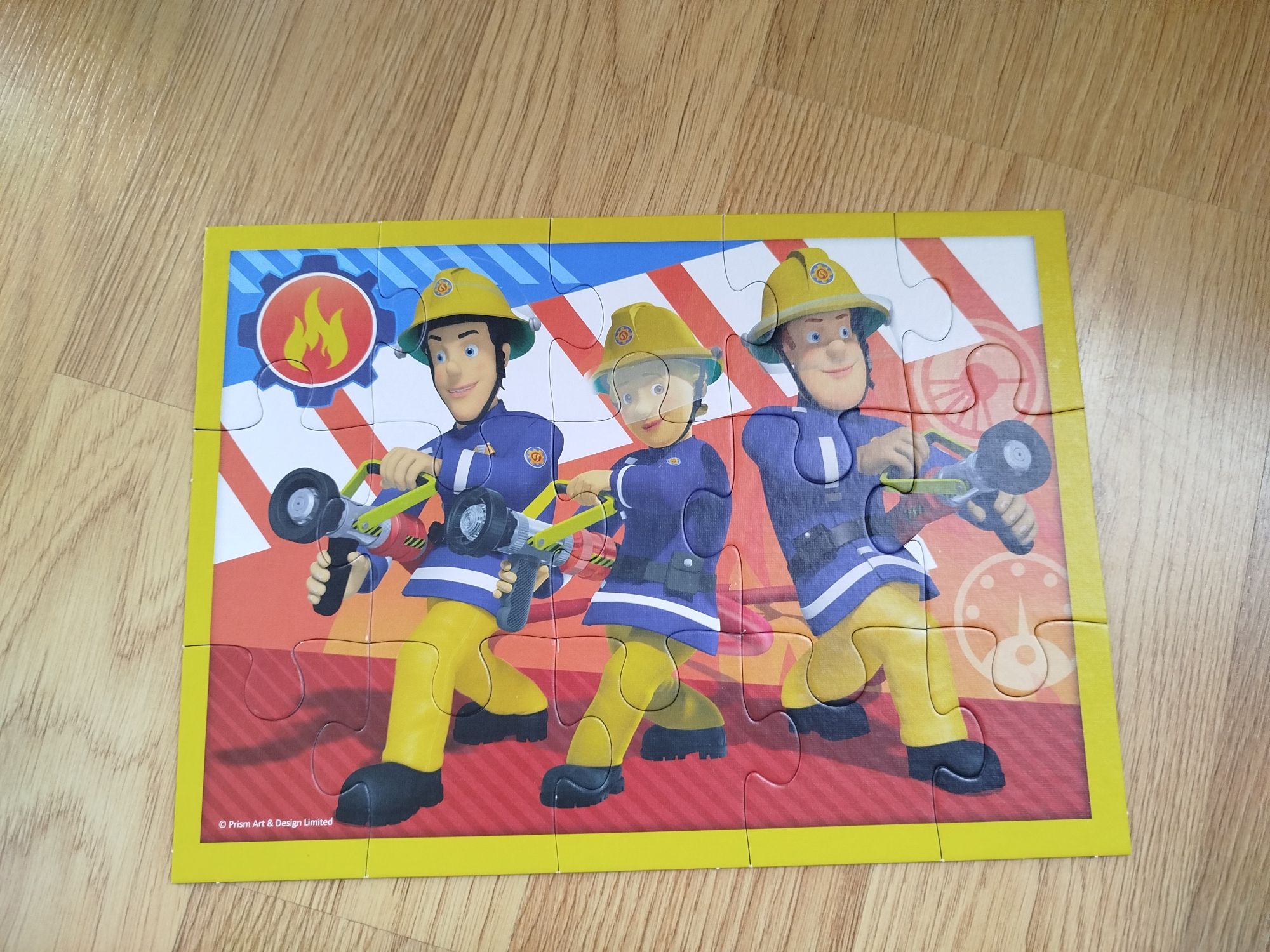 Puzzle Strażak Sam Trefl 4 w 1