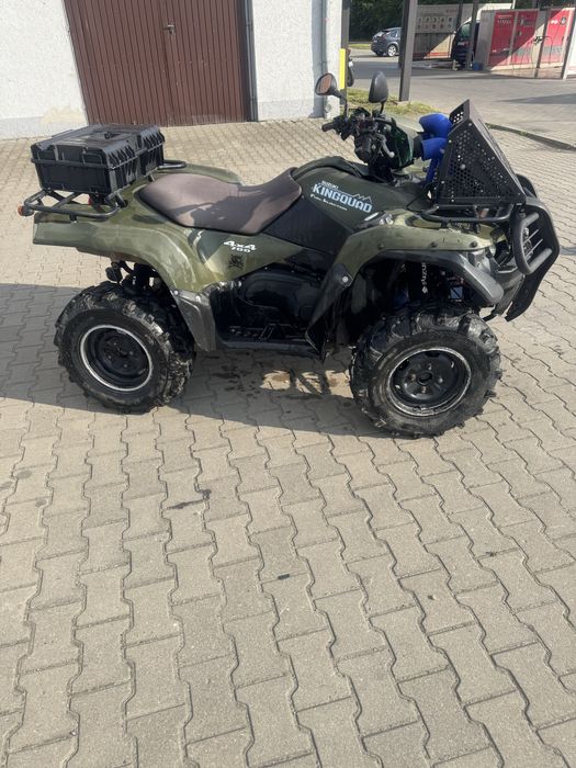 Suzuki kingquad 700 wyciagarka hak napędy 4x4