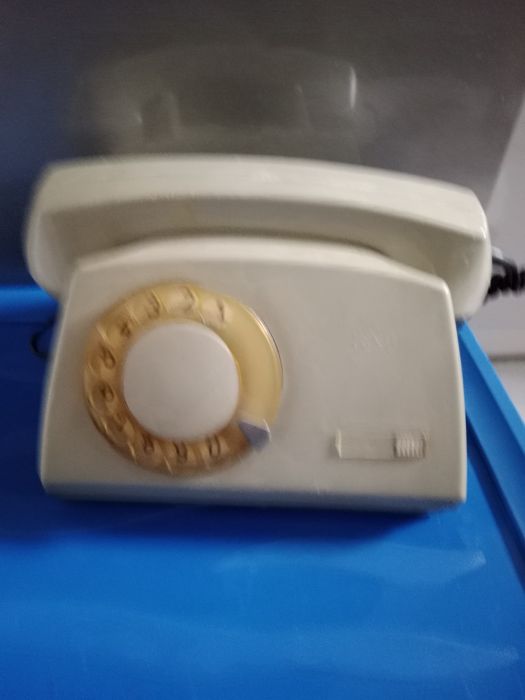 Telefon stacjonarny Rwt z czasów PRL-u, sprawny