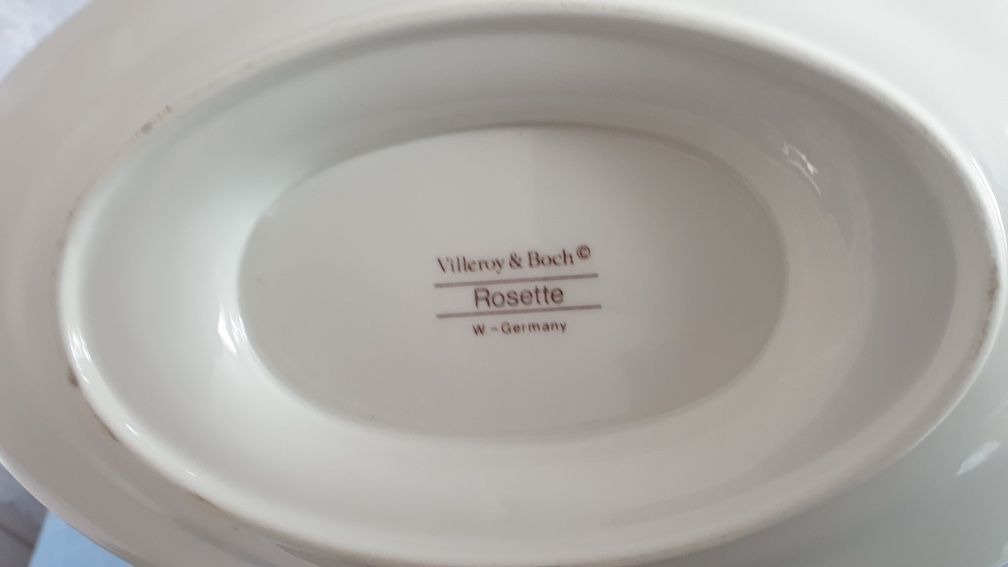 Красивый немецкий сервиз Villeroy&Boch Rosette. 32 предмета