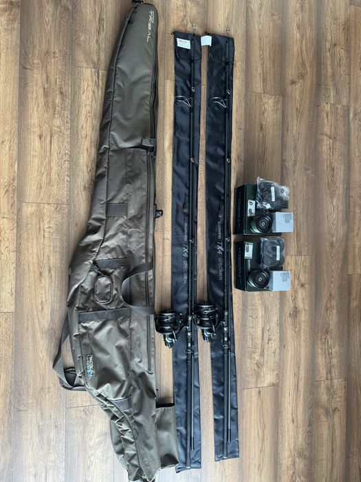 Shimano CI4 14000 XTC + Shimano TX4 12 3lb + Shimano Tribal pokrowiec