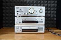 ONKYO wzmacniacz A-921 + TUNER T-422 + CD C-721 + pilot