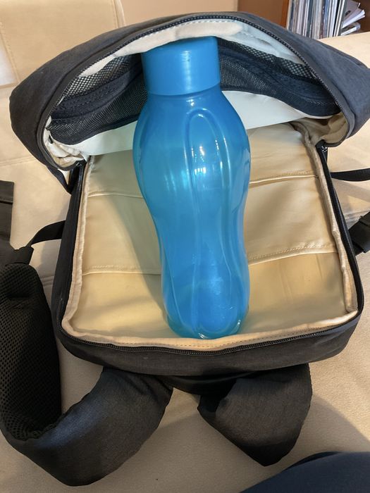 Mochila Qilive Cinza – Para Portátil, Moderna e Confortável