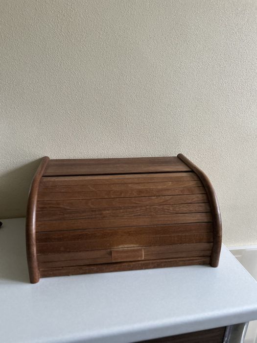 Duży chlebak drewniany