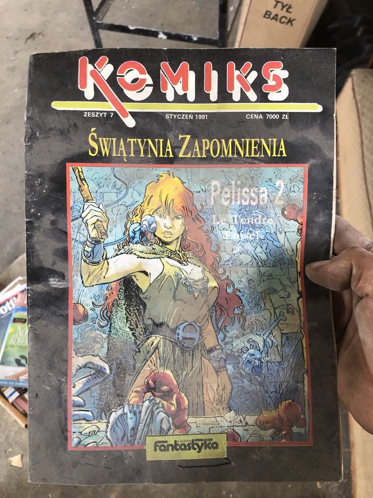 Komiks świątynia zapomnienia