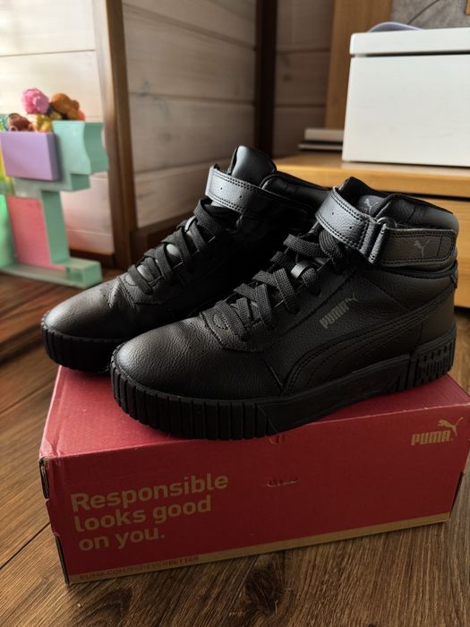 Хайтопи черевики Puma 39 розміру