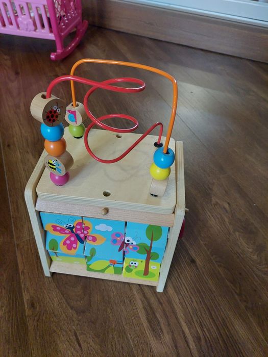 Іграшки бізікуб, піаніно, нічник з колисковими, жираф, ведмідь