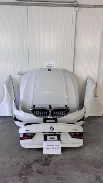 Разбор bmw g20 В наявності бампер капот крило двері фари телевізор бмв