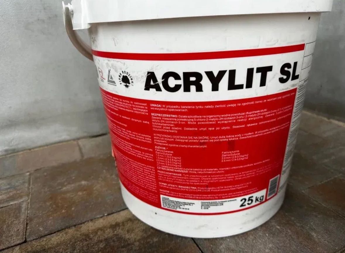 Farby elewacyjne KOSBUD ACRYLIT SL i GRUNLIT SL kolor 1148