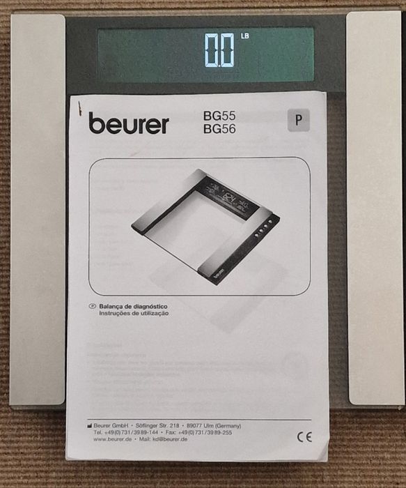 Balança diagnóstico beurer BG55