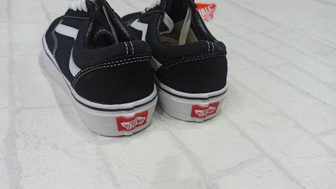 Кеды Vans черные 020