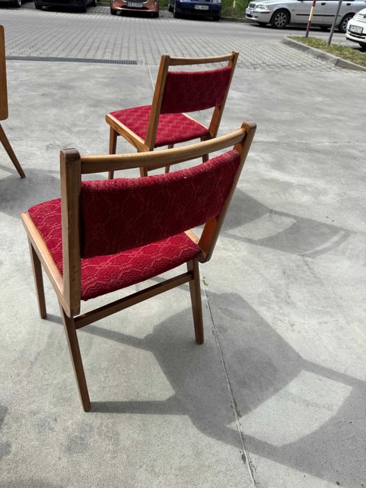 4 Krzesła Vintage Design PRL Retro Loft