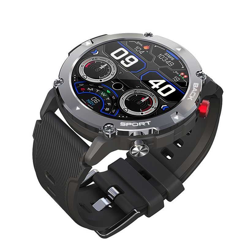 Часы (годинник) C 21 Smart Watch Bluetooth, металл - чёрные.