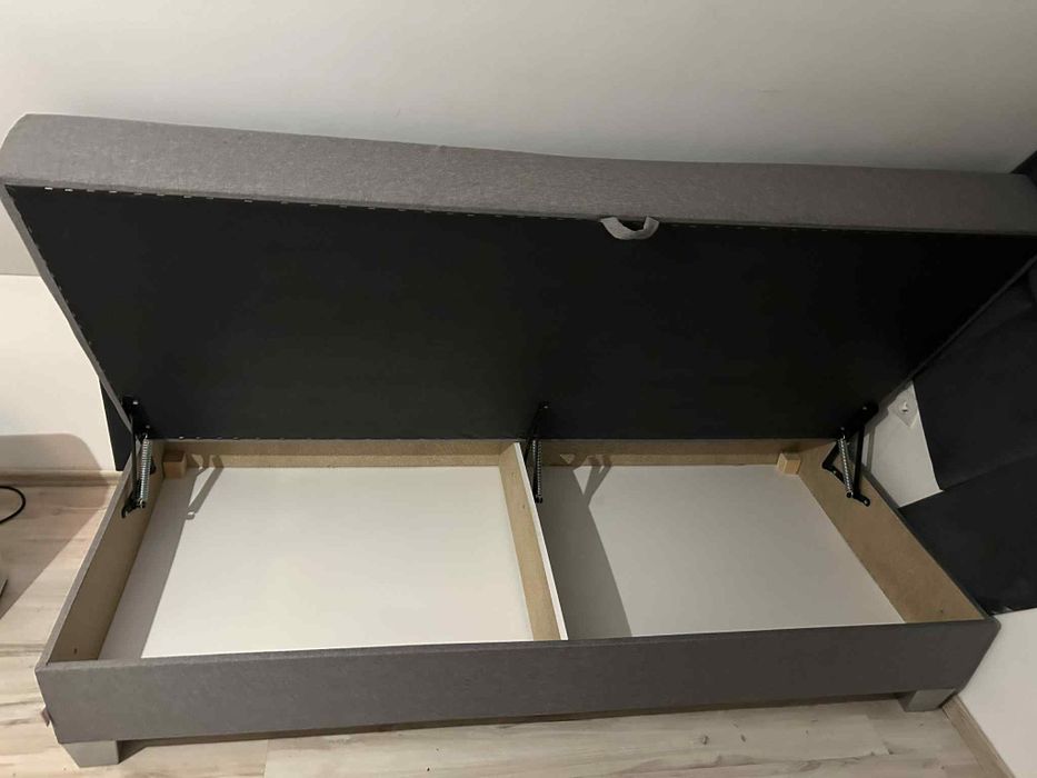 Tapczan 90/200 szary