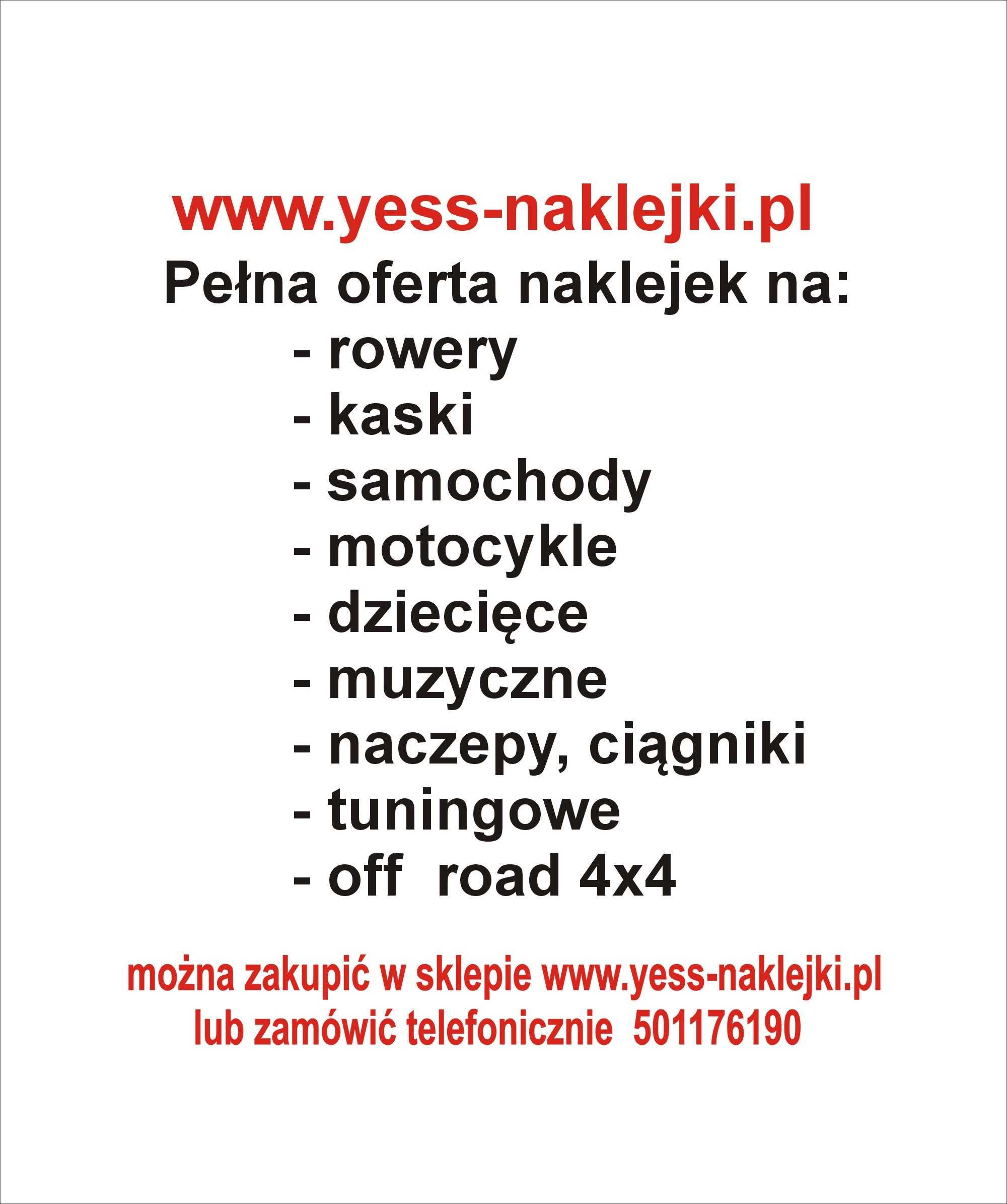 KAWASAKI ER-6n Białe /Czerwone Naklejki na motocykl