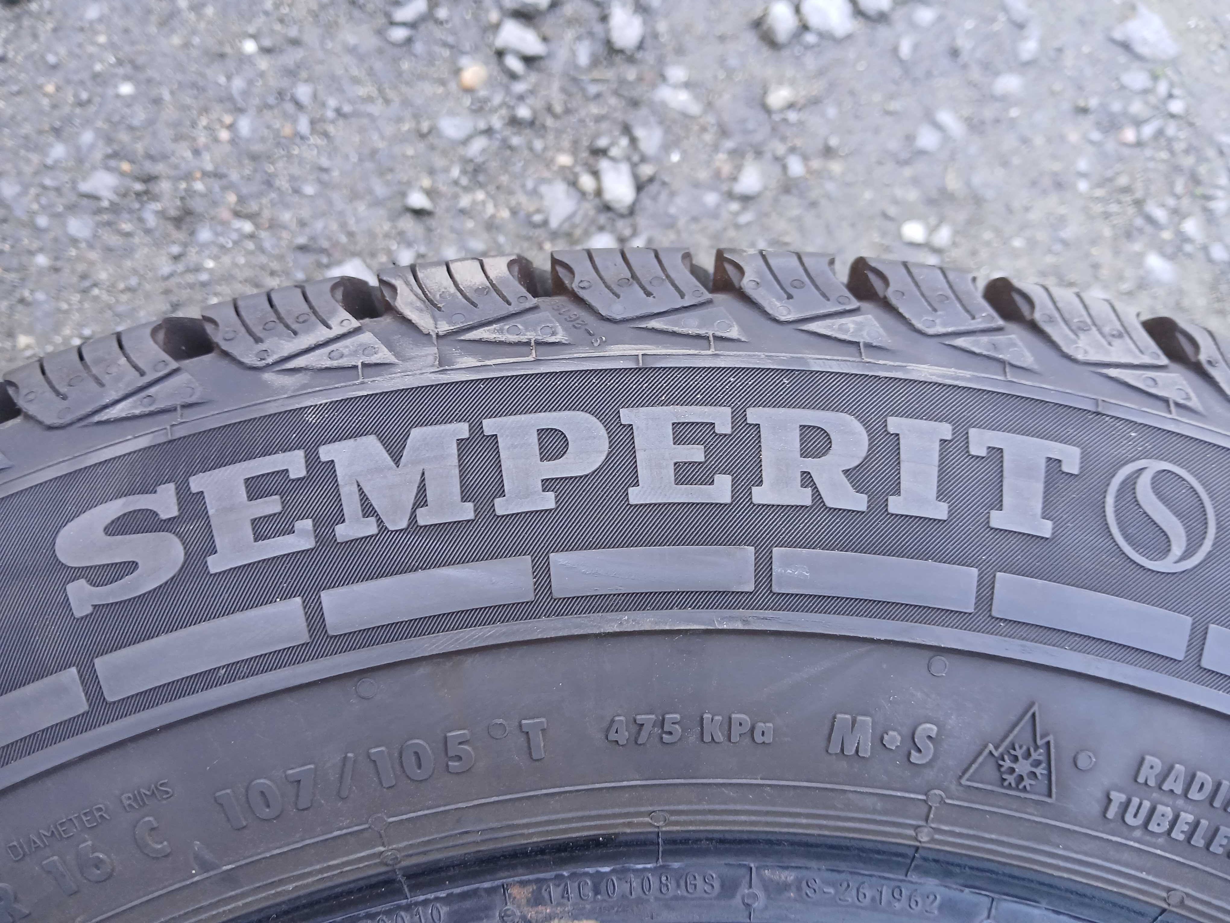 Opony BUS Jak Nowe 205/65/16C Semperit 11mm 21 rok F-VAT